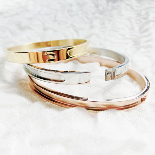 ステンレス バングル　6mm　開閉式