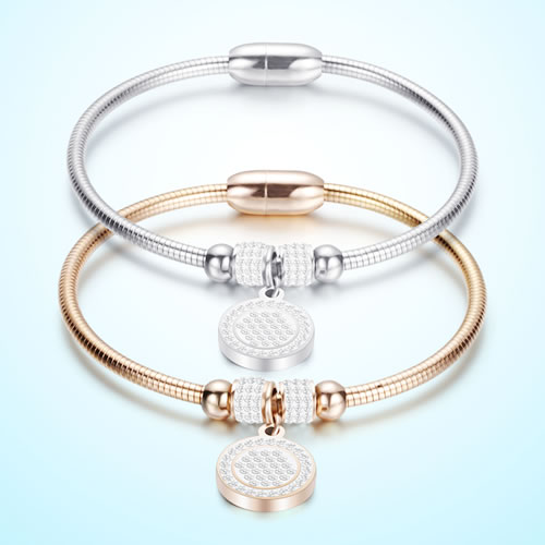 ステンレス　ワイヤー　ブレスレット　28