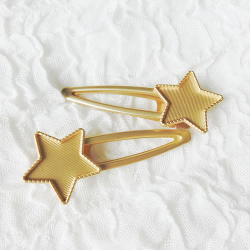 ヘアピン08 星 スター ゴールド