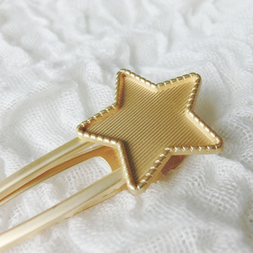 ヘアピン08 星 スター ゴールド