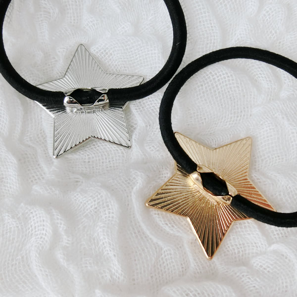 ヘアゴム16 星 スター