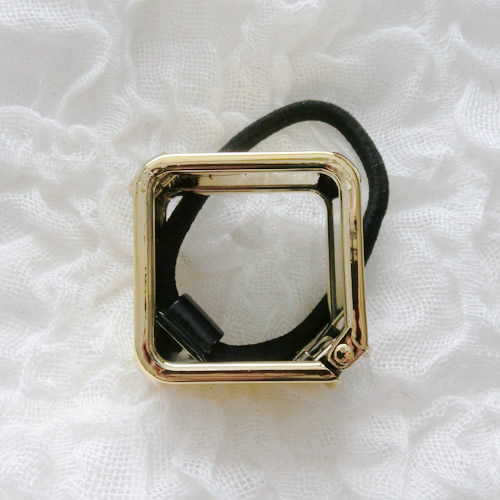 ヘアクリップ　20 ゴールド　プラスティック