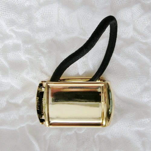 ヘアクリップ　20 ゴールド　プラスティック