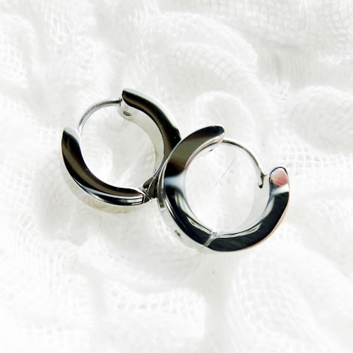 フープピアス 05 ステンレス シルバー