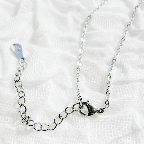 2連ロンデル ネックレス ステンレス