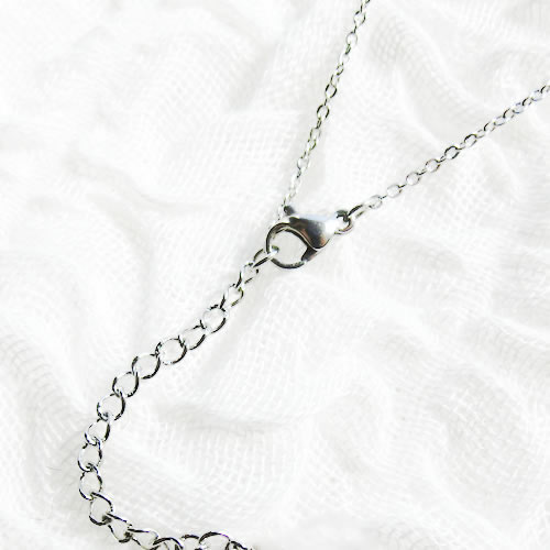 花 フラワー ネックレス ステンレス