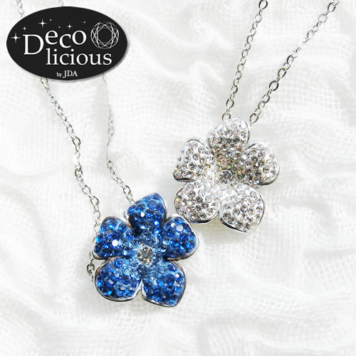 花 フラワー ネックレス ステンレス