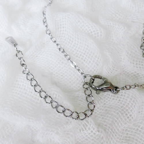 ネックレス10 四つ葉 ステンレス