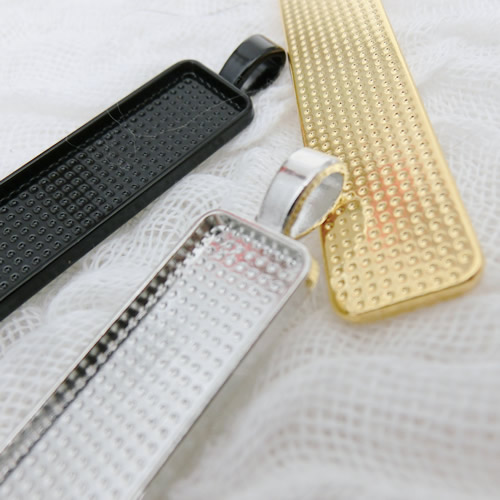 ペンダントトップ43 シルバー ゴールド ブラック 合金