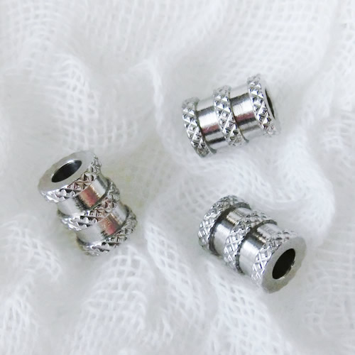 ロンデル46 ステンレス　2ライン　シルバー ゴールド