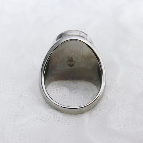 ステンレスリング 71 縦オーバル