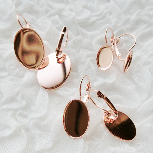 04 素材用 18k 1g アクセサリー　ハンドメイド　指輪　イヤリング 楽天市場】指輪 カップ 台座 芯あり 18kgp 鍍金 約20mm リング 1