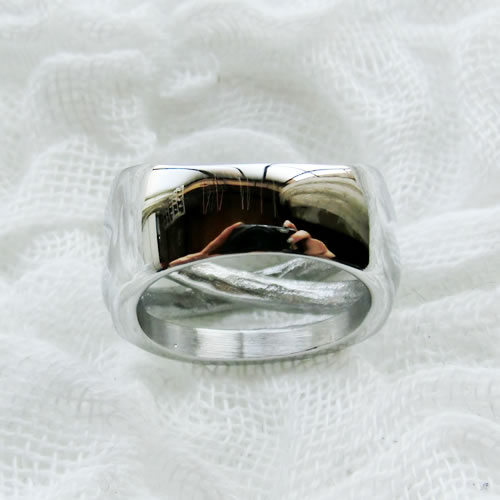 dg-r35 立体デザインリング　ステンレス素材