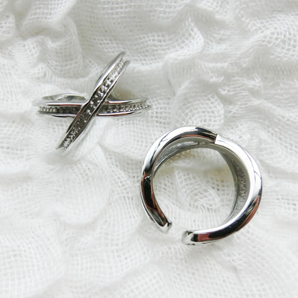 ステンレス リン グ X クロス