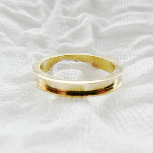 エタニティリング 48 指輪 ゴールド ステンレス素材手作りアクセサリー