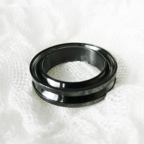 3方向ボリュームエタニティリング 70 ステンレス