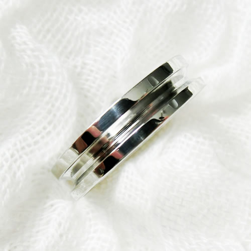 3方向ボリュームエタニティリング 70 ステンレス