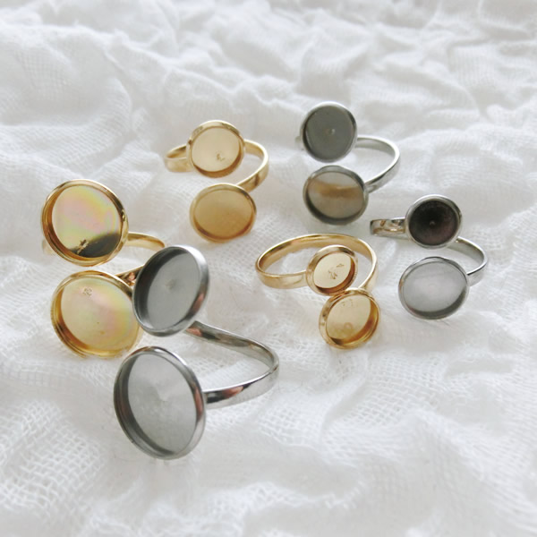 フリーサイズ 丸型 デザインリング74