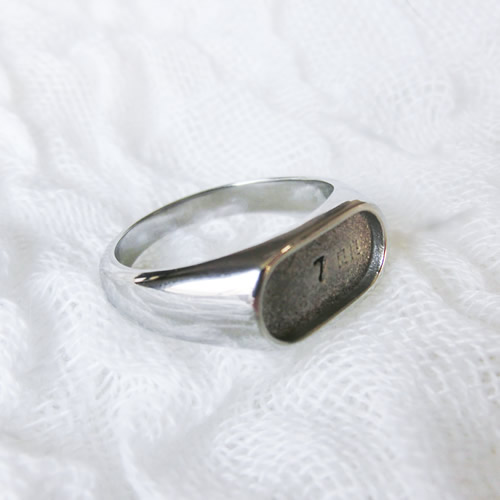 横オーバルリング75 ステンレス