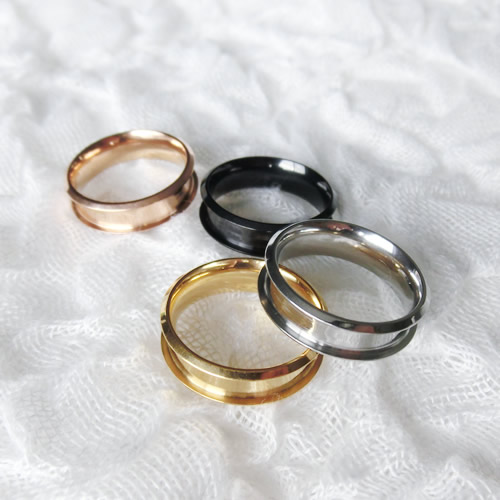 幅広 エタニティリング　78 ステンレス