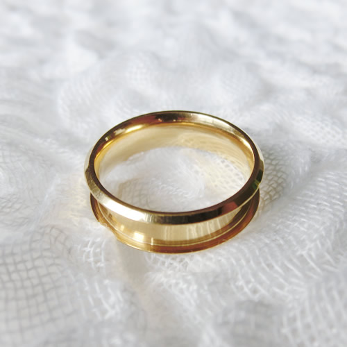 幅広 エタニティリング　78 ステンレス