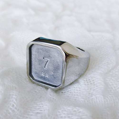 リング80 シルバー ゴールド ブラック　ステンレス