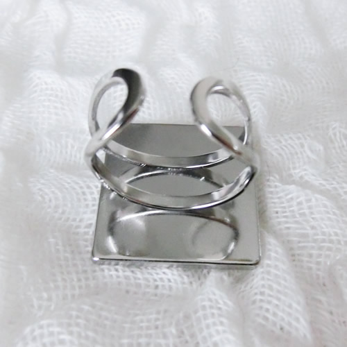 リング84 シルバー ゴールド　ステンレス  フリー リング用土台