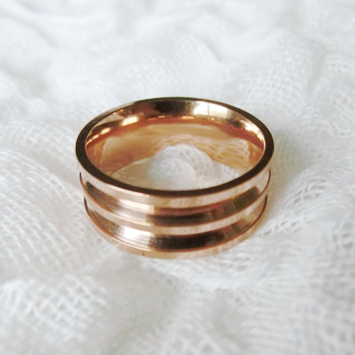 ダブルエタニティ―リング 85 指輪 ステンレス素材 手作りアクセサリー