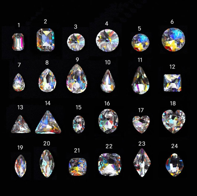 ビジューオーロラストーン