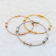 ステンレス　ワイヤー　ブレスレット　27