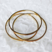 ステンレスブレスレット39 3mm幅エタニティバングル