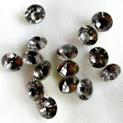 高品質ラインストーン【ブラックダイヤ】 ss6-ss29