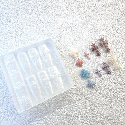 シリコンモールド　04 クロス 大きめ