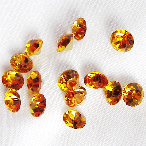 高品質ラインストーン【トパーズ 】 ss6-ss29