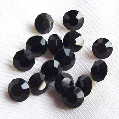 高品質ラインストーン【ジェット 】 ss6-ss29
