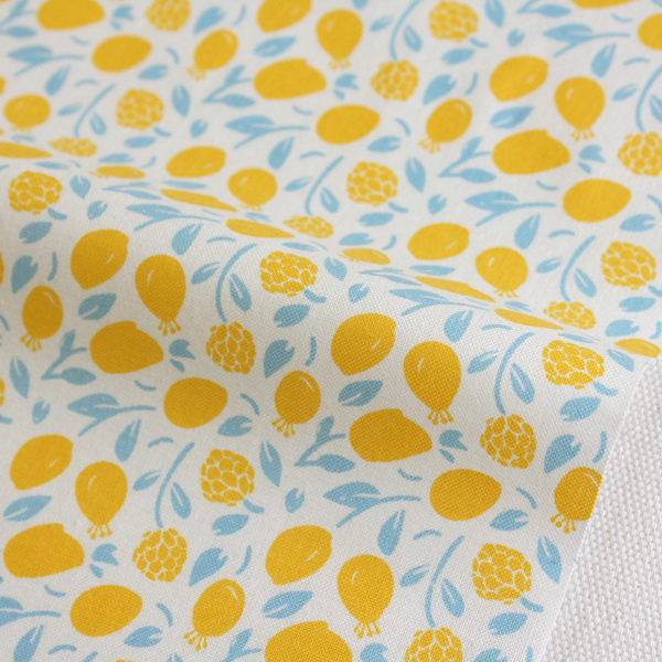 生地・布・入園入学 ≪ Honey Lemon ≫ コットン/幅110cm デコレクションズオリジナル生地・布 【10cm単位販売】