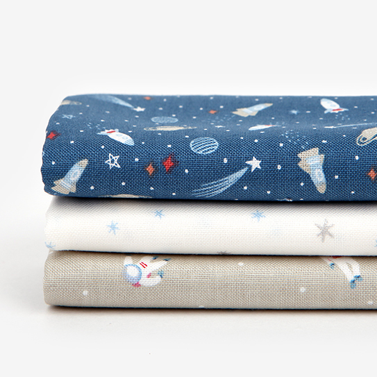 カットクロス3枚セット　35 World of space