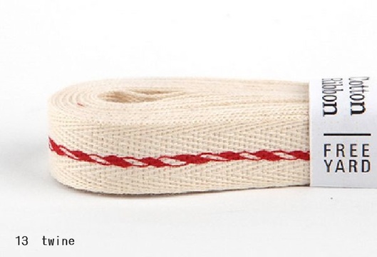 ▼▼▼▼【在庫限りOUTLET】【コットンリボン】13 Twine　ラッピング　紐　リボン【メール便対応】