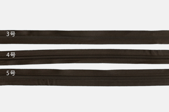 コイルファスナー （3号/4号/5号 2.7m/36m巻）