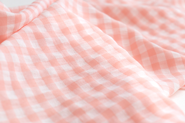 生地☆確認用です ラインチェック＆Sprout（イエロー）チェック柄- 布・生地の通販