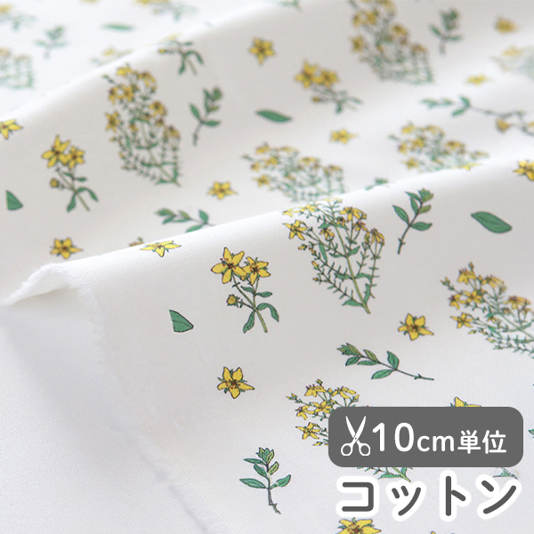 生地 布 入園入学 北欧風　≪ サヴェージガーデン  ≫ コットン/幅112cm　（抗菌・防臭加工）【10cm単位販売】