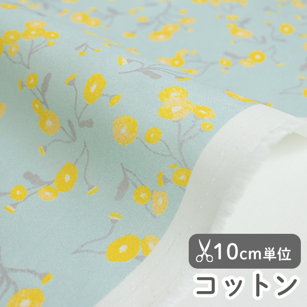 生地 布 入園入学 北欧風　≪ マトリカリア  ≫ コットン/幅109cm　【10cm単位販売】