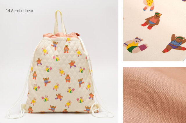 メール便対応】ナップサック／単品販売 完成品