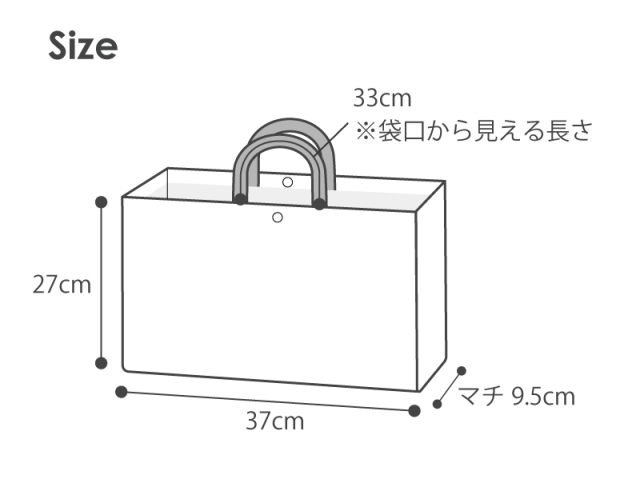 メール便対応◇マチ付きラミネート防水バッグ［desuite デスイート