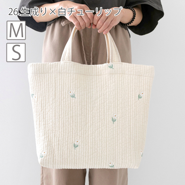 マチ付きヌビバッグ【M・Sの2サイズ】