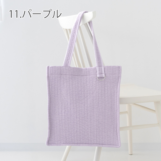 お花刺しゅうレッスンバッグ(F ラベンダー): キッズ - ナルミヤ