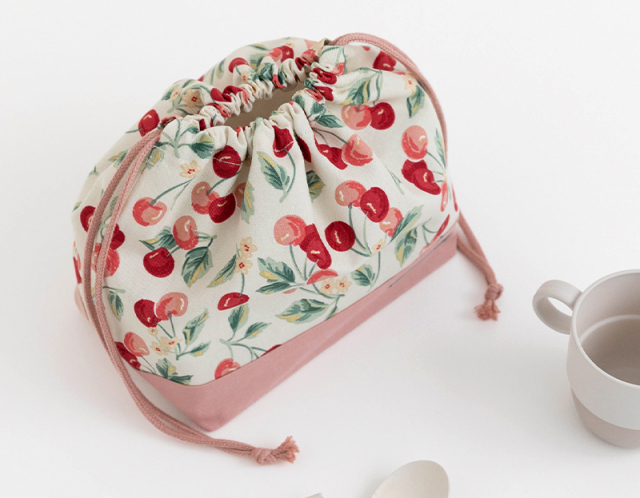 メール便対応】巾着M（お弁当袋）／単品販売