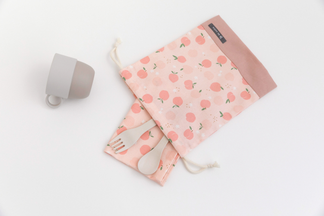 メール便対応】マチ無し巾着袋（給食袋）／単品販売