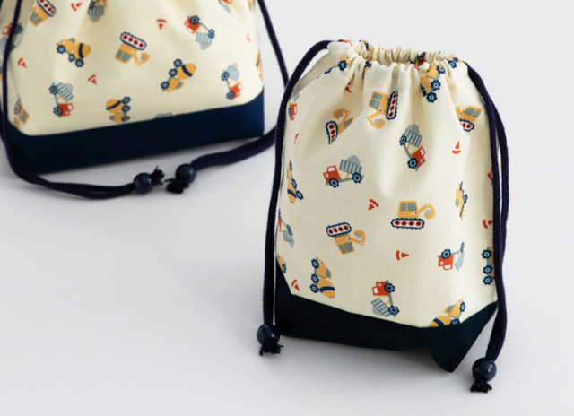 メール便対応】巾着S（コップ袋）／単品販売