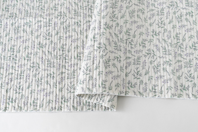 In peace - in peace ラインキルティング生地（両面キルティング加工